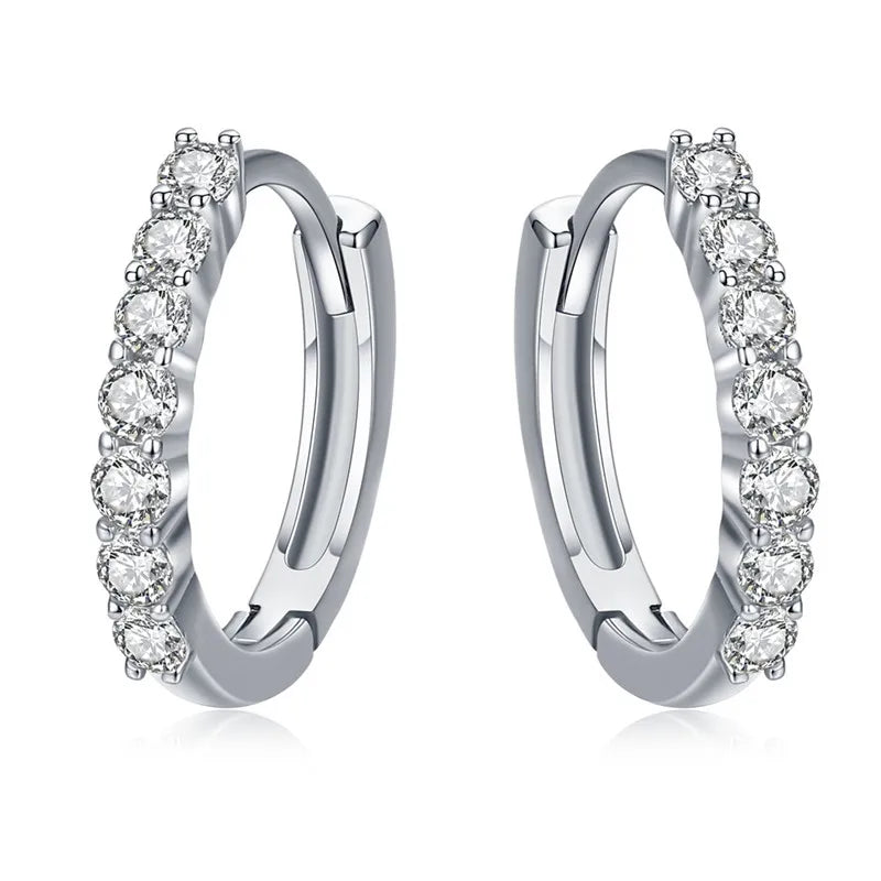 Dazzling Hoop Earrings