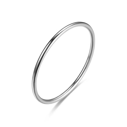 Thin Couple Ring