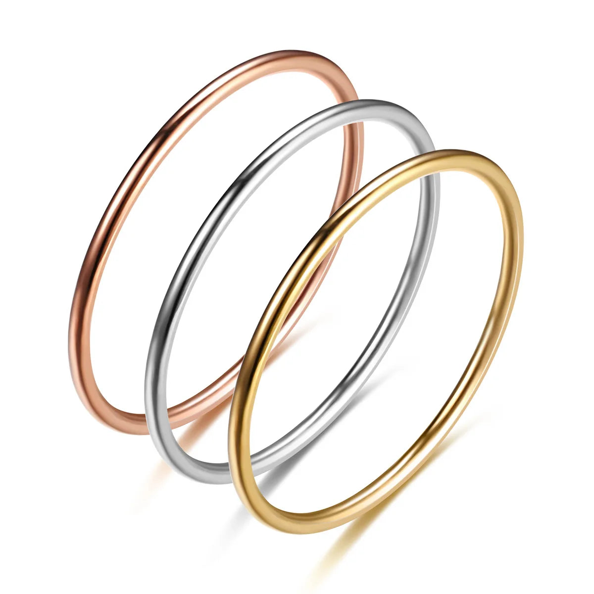 Thin Couple Ring